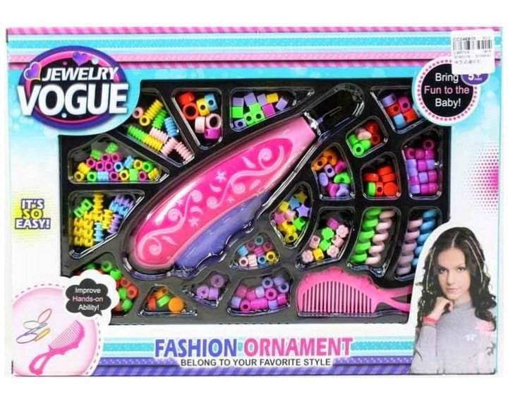 Vogue Fashion Jewelry Toy Set Hair Fashion Girl Multicolore