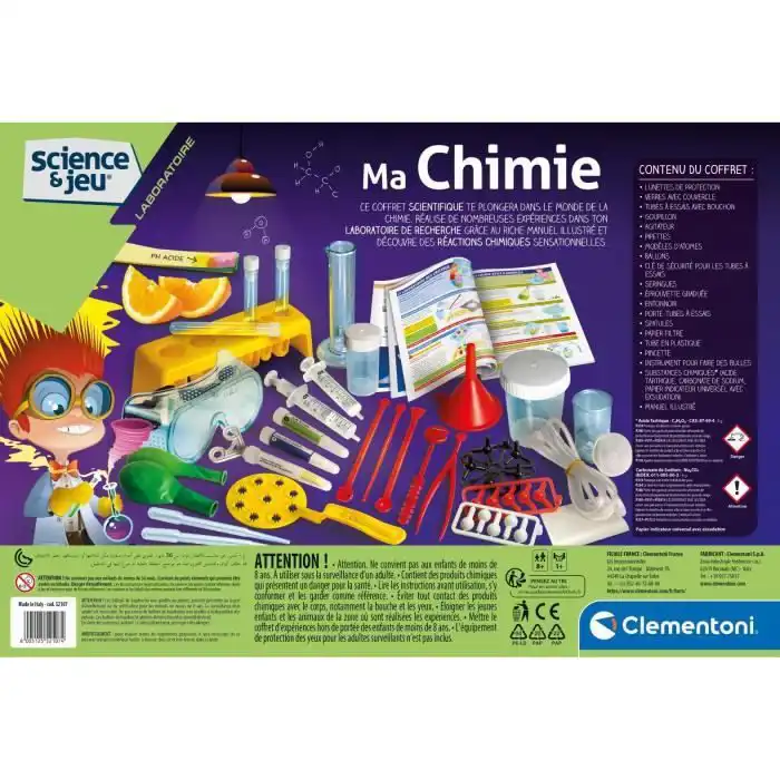 Clementoni – Science & Jeu – Ma chimie 4