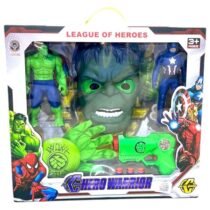 Combinaison super héros Hulk masque 2
