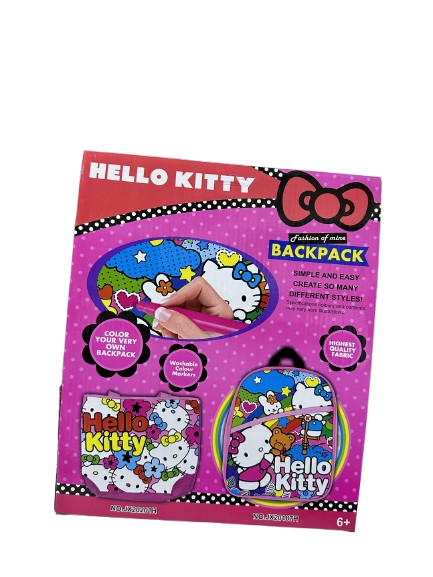 Kit de sac Hello Kitty à faire soi-même 22