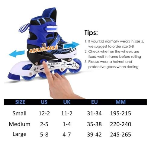 Patin à roulette pour enfants avec protection 5