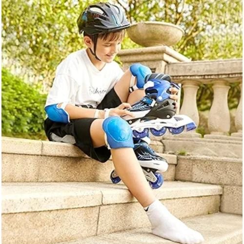 Patin à roulette pour enfants avec protection