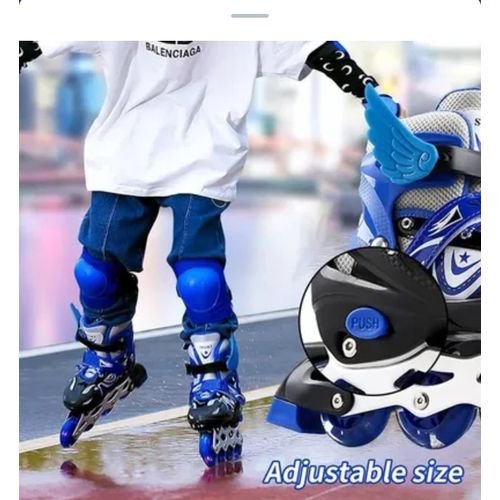 Patin à roulette pour enfants avec protection 7