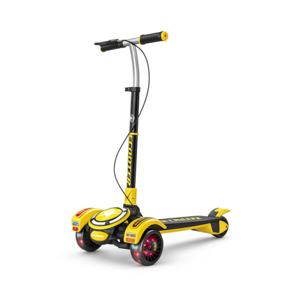 Trottinette Enfant 3 Roues Marvel Jaune