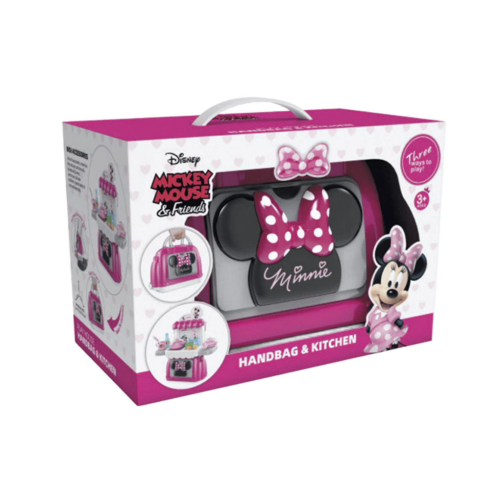 Ensemble de cuisine 2 en 1 valise avec accessoires Minnie Mouse Disney