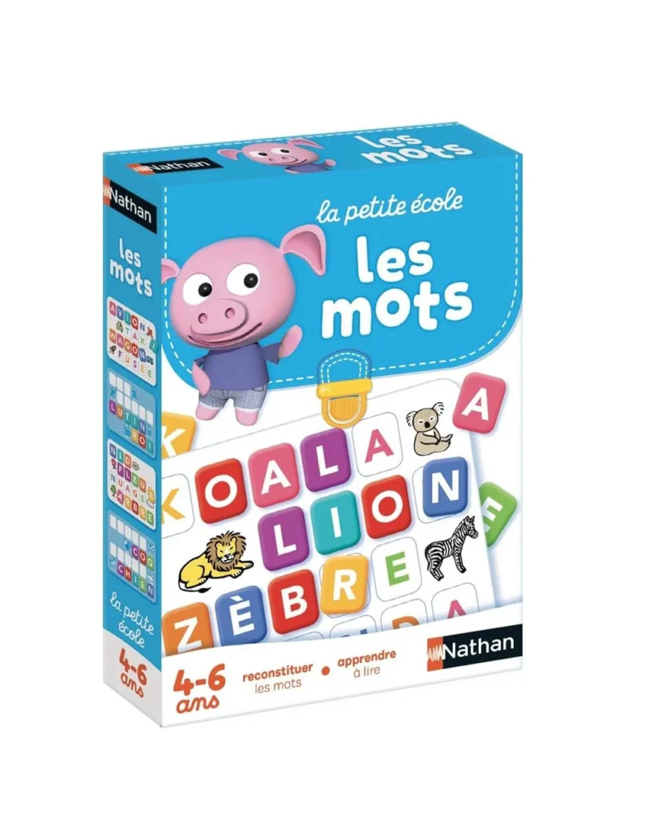 les mots – la petite école