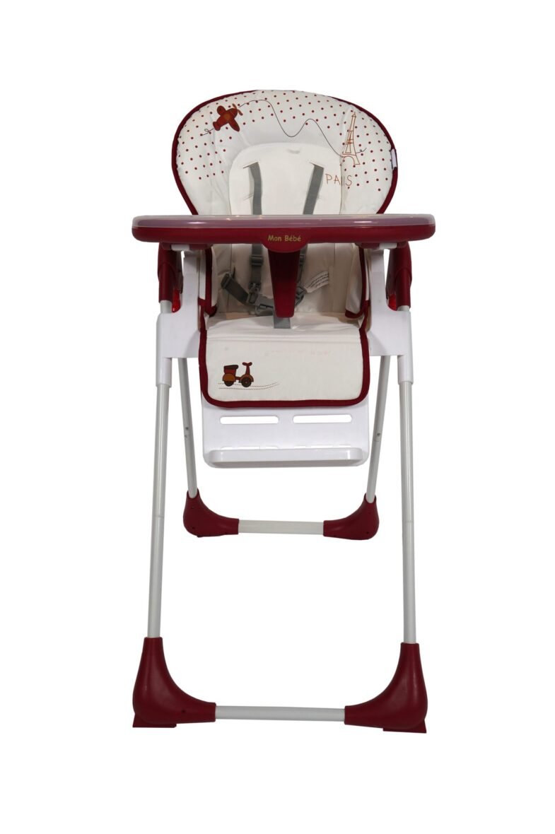 CHAISE HAUTE ROUGE – MON BÉBÉ