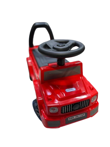 Baby Car Musical – Porteur interactif pour Enfants à partir de 1 an – avec klaxon et Bruit de Moteur – Rouge