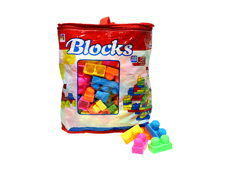 Sac de Blocs de Construction – 165 pièces